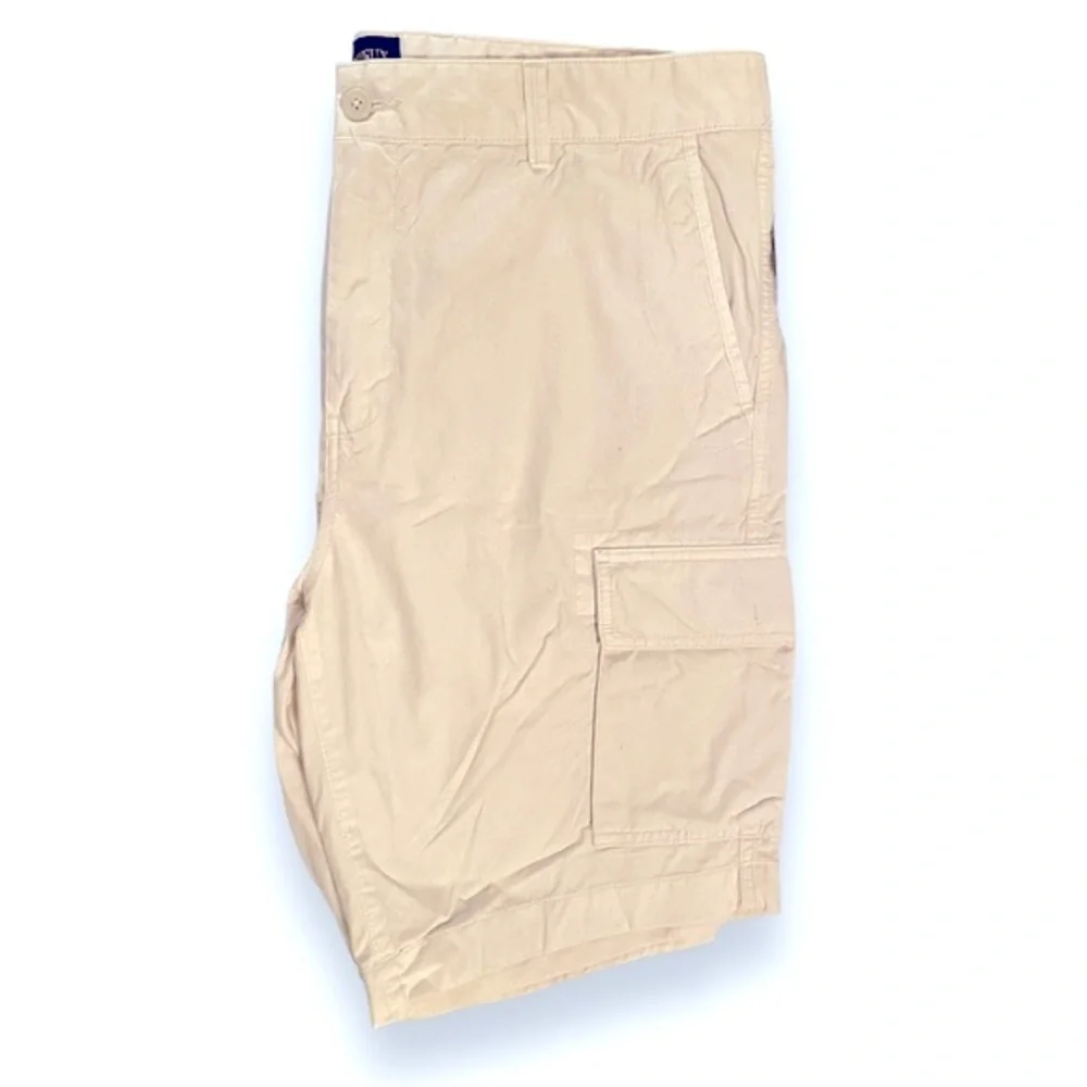 CREMIEUX Clifton Cargo Shorts Khaki Beige Men’s • NWT